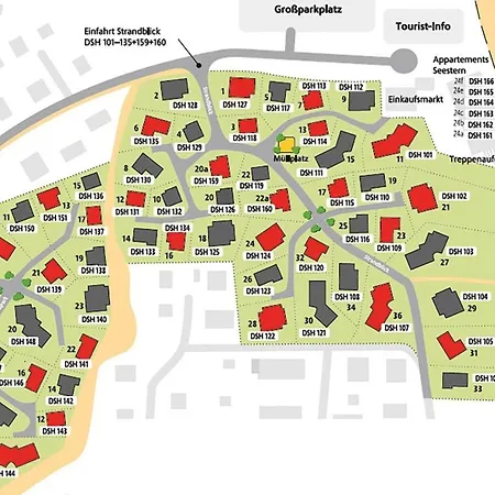 アパート Seestern E *